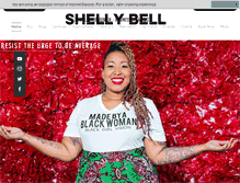 Tablet Screenshot of iamshellybell.com